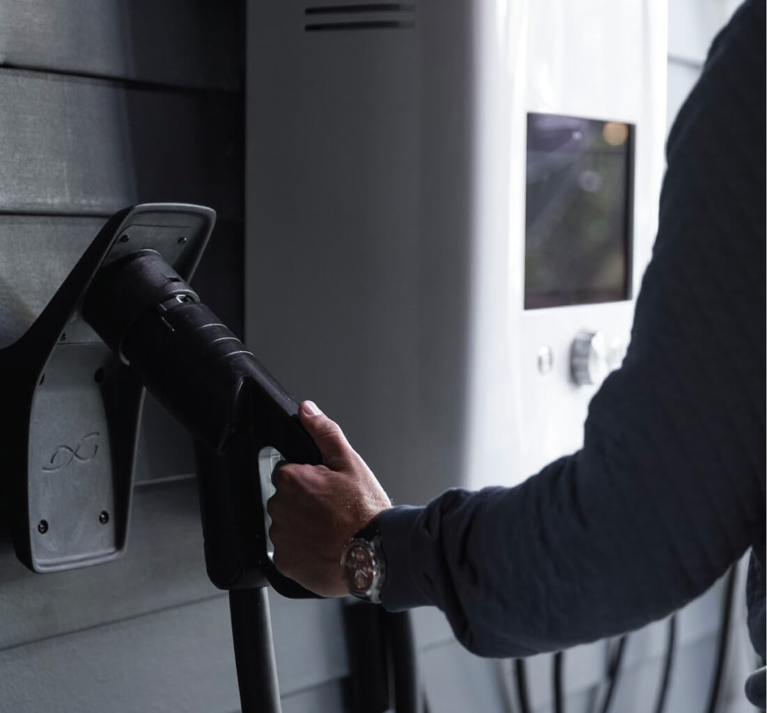 Acces la stație e-charge